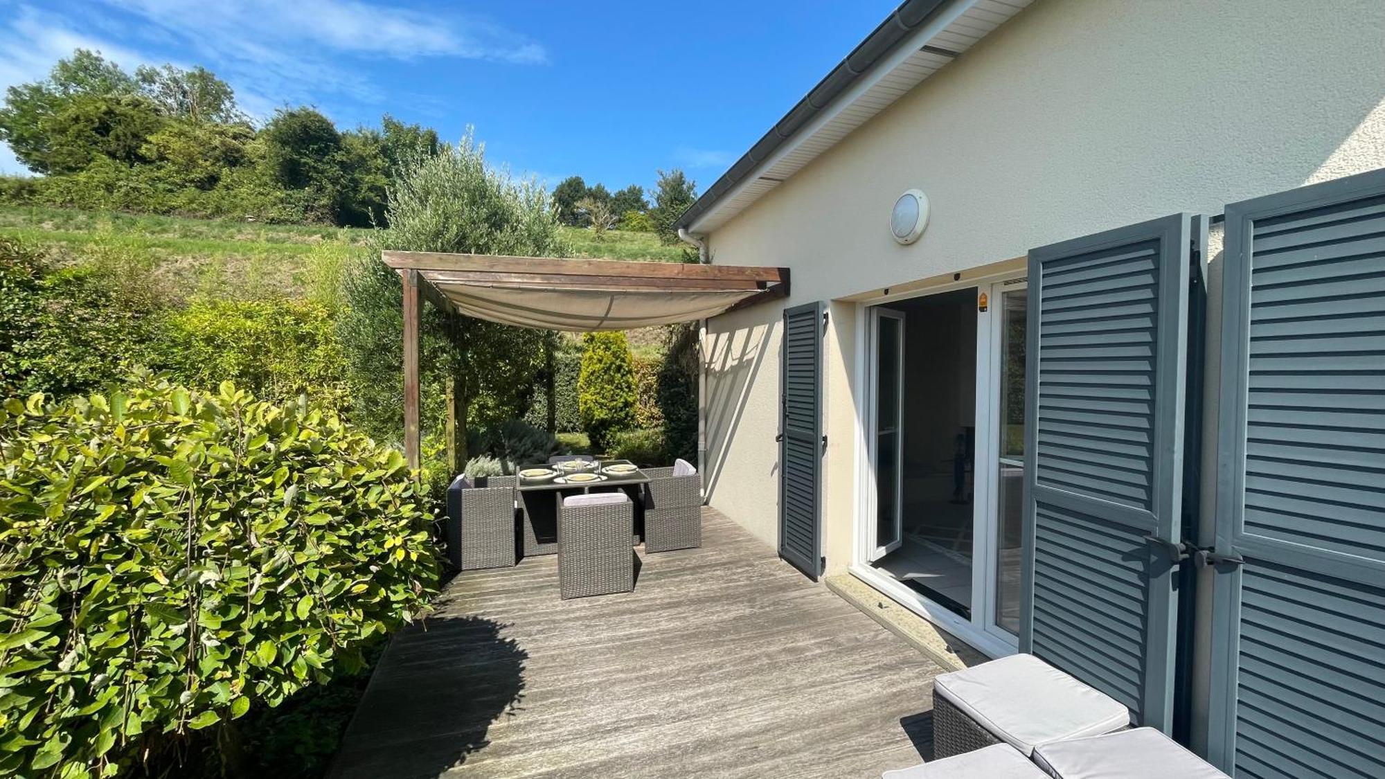 Maison Calme Et Cosy A Port-En-Bessin Pres Du Golf Et De La Mer Luaran gambar
